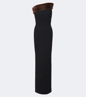 New Arrivals Abito lungo Fuji bustier