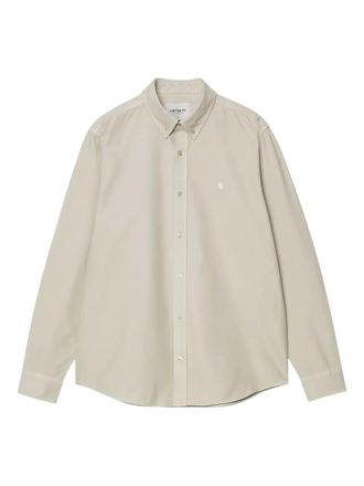 Carhartt Work in Progress buttoned long-sleeve shirt - men - Cotton - S - Neutrals