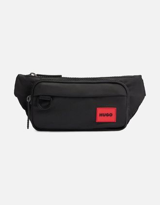 HUGO BOSS Mens Ethon 2.0 Belt Bag - Black - Size: ONE size