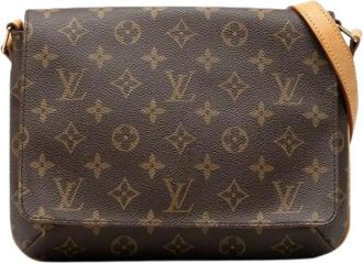Louis Vuitton Pre-owned Cross Body Bags, female, Brown, Size: ONE SIZE Pre-owned Musette Tango