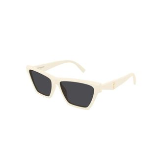 Saint Laurent Sunglasses, female, White, Size: 58 MM SL M103 Sunglasses