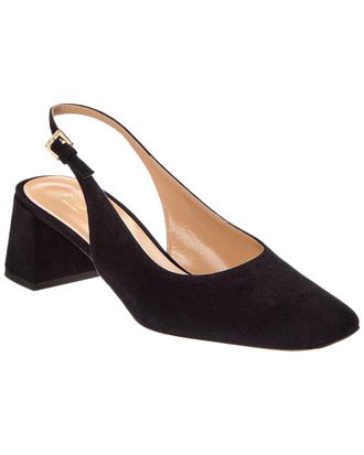 Baldini Suede Slingback Pump