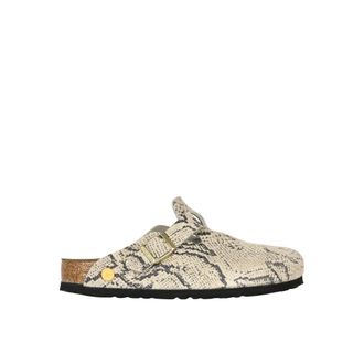 Birkenstock Boston Print Leve Regular Fit - Shoes - Mujer - Beige - 40 EU