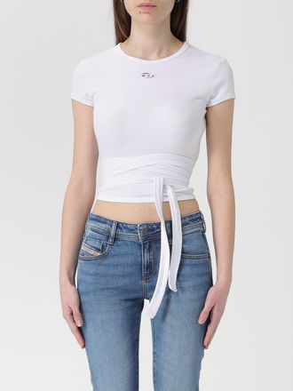 Diesel T-shirt annodata in cotone Oval D Diesel