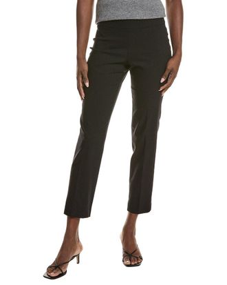 Jones New York Pull-On Wide Waistband Straight Ankle Pant