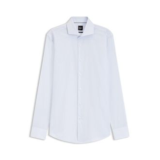 BOSS Slim-fit shirt in wrinkle-free cotton