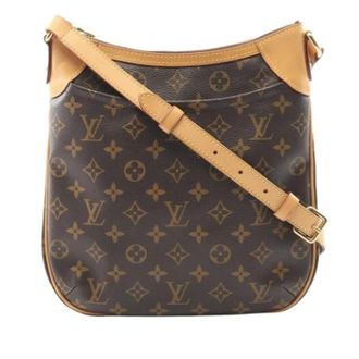 Louis Vuitton Pre-owned Odeon PM - Dames - Pre-owned - Bruin - Maat: ONE Size Leer