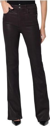 Paige High Rise Laurel Canyon - Dames - Bootcut Jeans - Bruin - W25 - Denim - Jeans