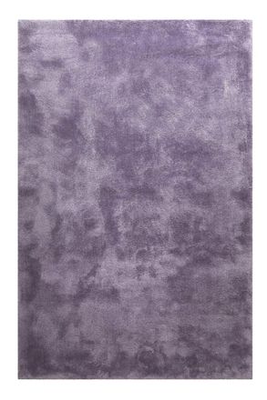 Homie Living Alfombra de pelo largo extrasuave tonos violetas 200x290