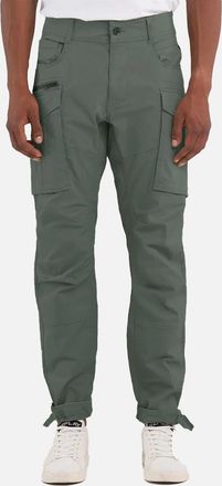 Replay Mens Replay Combat Pants With Zip & Pocket Detail 703 Khaki - Green - Size: 30W 32l