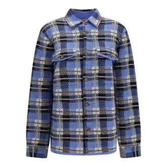 Guest In Residence Camisa de cachemira a cuadros - Shirts - Hombre - Multicolor - M