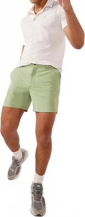 Chubbies Mens 6 Basils Everywear Performance Short In Green