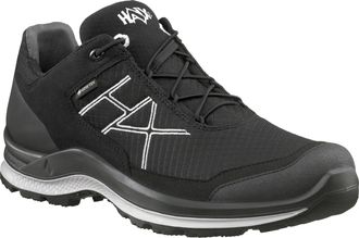 Haix Wanderschuh HAIX Haix Black Eagle Adventure 3.0 GTX low, Herren, Gr. 40, Normalschaft, schwarz, Microfaser, Textil, unifarben, Schuhe Wanderschuh, mit