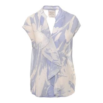 Alessia Santi Blouses, female, Blue, Size: M Blouses