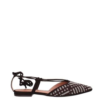 Max Mara Ballerina Max&Co Damens Stoff Braun