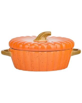 10 Strawberry Street Round Pumpkin Patch Covered Casseroles