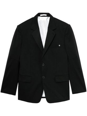 Helmut Lang virgin wool blazer - Black