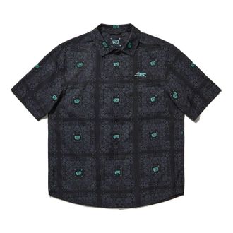 Li-Ning x BBC ICECREAM All-Over Print Shirt Black ASHU499-1