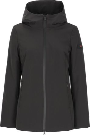 Peuterey Black Farquar Hooded Padded Jacket