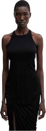 Rick Owens Sleeveless Tops - Dames - Tops zonder mouwen - Zwart - L - Tops