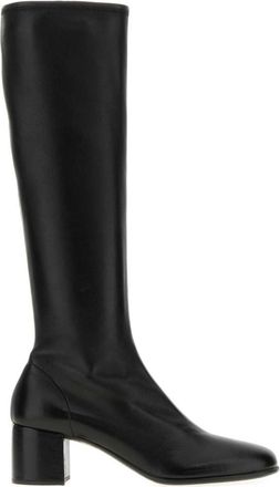 Prada Black Leather Boots