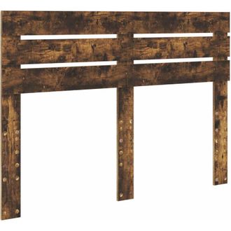 vidaXL Cabecero Roble Ahumado 160 Cm Madera Contrachapada Vidaxl