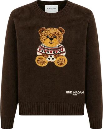 Rue Madam Maglioni in maglia - - Knitwear - Donna - Marrone - M