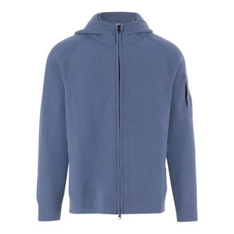C.P. Company C.P. Company - Jersey con cremallera y capucha Lens - Sweatshirts & Hoodies - Hombre - Azul - 2XL
