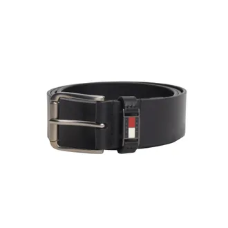 Tommy Hilfiger Accessoires, Heren, Zwart, 105 CM, Leer, Roller Belt