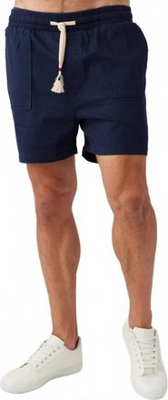 Sol Angeles Mens Twill Gusset Short In Indigo