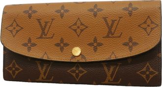 Louis Vuitton Brown Long Wallet (Bi-Fold) (Pre-Owned)