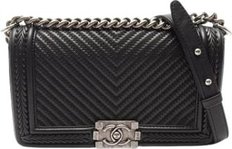 Chanel Pre-owned Vintage Shoulder Bag - Dames - Vintage Schoudertas - Zwart - ONE Size - Vintage