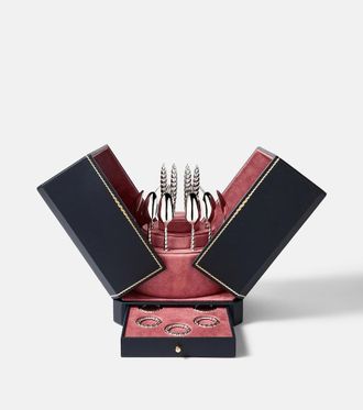 L'OBJET x Jessica McCormack Shell cutlery set