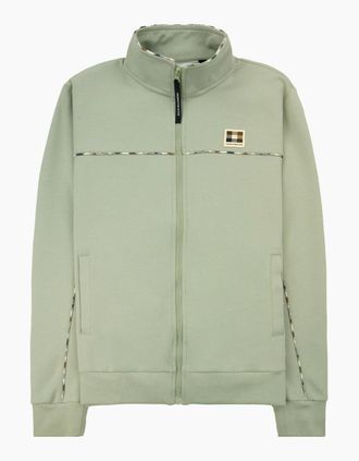 Aquascutum Mens Aquascutum Piping Scuba Track Top Salvia 34 - Green - Size: 46/Regular