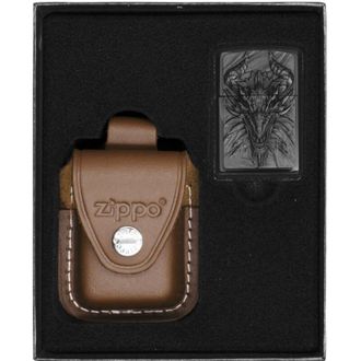OEM Juego De Regalo De Encendedor Zippo Metal Dragon N.&deg; 4