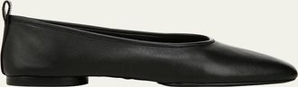 Vince Vivian Lambskin Ballerina Flats