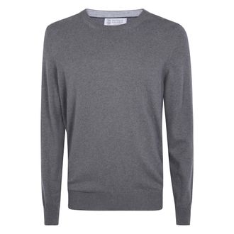 Brunello Cucinelli Hombre, Jerseys, Gris, Talla: XL
