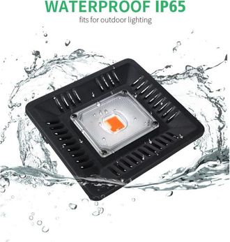 OEM L&aacute;mpara Led Para Plantas De 50 W, Cob Impermeable Ip67, Espectro Completo, Para Interior, Invernadero