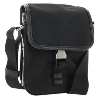 Prada Pre-owned Cross Body Bag - Dames - Pre-owned - Zwart - Maat: ONE Size Leer