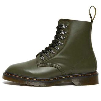 Dr. Martens 1460 Pascal Verso Stylish Simplicity waterproof Wear-resistant Mid Tops Martin boots Couple Style Green 26966272
