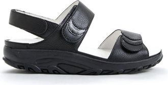 Waldl&auml;ufer Womens Willow Backstrap Sandal In Black