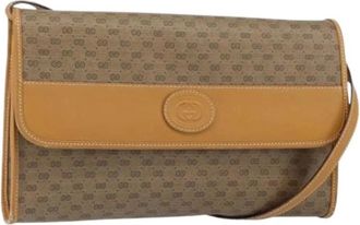 Gucci Pre-owned Cross Body Bags, female, Beige, Size: ONE SIZE Pre-owned Cross Body Bag