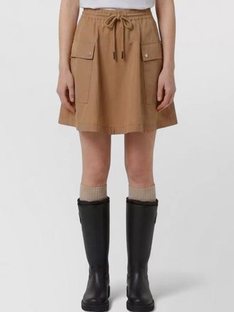 Moncler mid-rise a-line mini skirt
