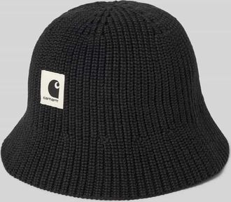 Carhartt Work in Progress Hut mit Label-Detail Modell Paloma in Black, Gr&ouml;&szlig;e M/L