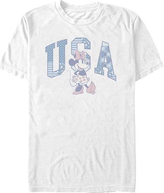 Minnie Mouse Mens Minnie Mouse American Sweetheart Pose T Shirt in White at Nordstrom, Size Xxx-Large
