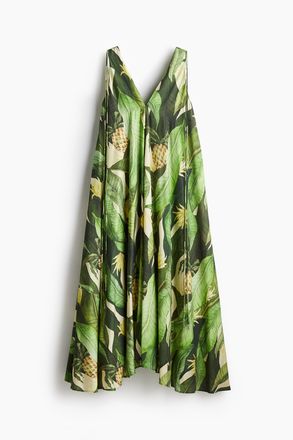 H&M Maxikleid mit Volumen - Green