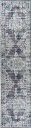 Jonathan Y Designs Regis Bohemian Medallion Machine-Washable Area Rug in Purple/cream at Nordstrom, Size 4Ft 0In X 6Ft 0In