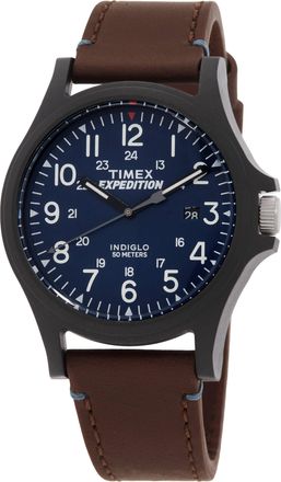 Timex Acadia Quartz Blue Dial Mens Watch TWF3C8180