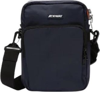 K-Way Borsa a Tracolla Erloy - Heren - Schoudertassen - Blauw - ONE Size - Tassen