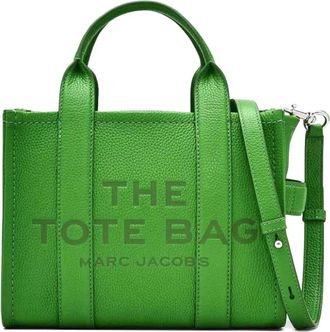 Marc Jacobs The Small Leather Tote - female - Marc Jacobs - Shopping Bags - Green - ONE SIZE - Bags